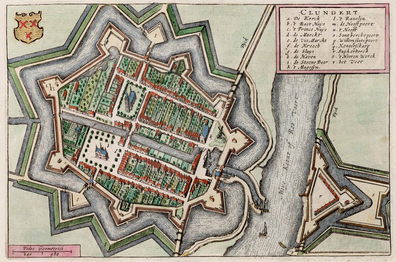 Klundert 1649 Blaeu